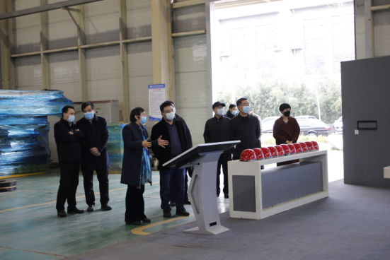 河北省工业和信息化厅总工程师赵克时一行到河北拉斯维加斯9888调研 