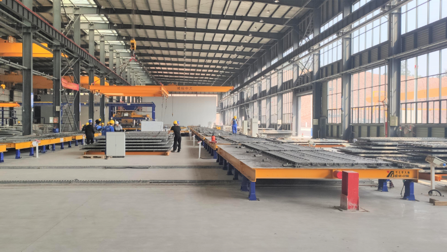 江西地区新型修建工业化树模基地项目顺遂投产 