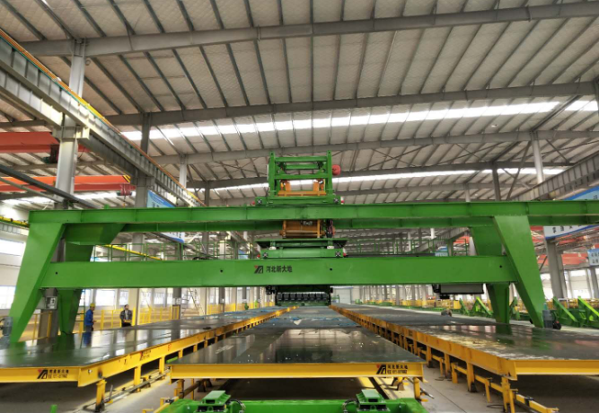 牢靠模台柔性生产系统的应用|河南清水二期正式投产 